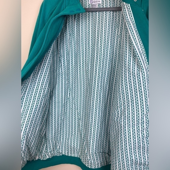 Shacket Vintage turquoise Cotton Lined Drop Shoulder Coat by Pb collection OS - Picture 4 of 6